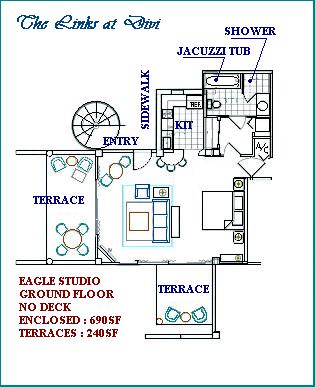 Eagle Studio - Ground Floor; 30KB jpg